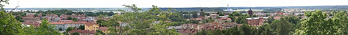Nyk�ping / klick f�r Panorama 3400x350 Pixel, 250kb
